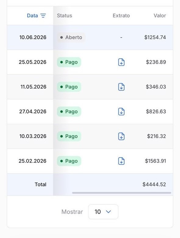 Print de resultado